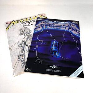 Metallica [2] Justice for All + Ride The Lightning Sheet Music Guitar Tablature
